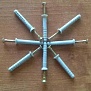 Дюбель- гвоздь SM-L 6x40 потай