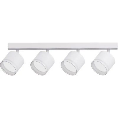 Светильник точечный MODERN d82 под 4 лампы GX53 с матовыми кольцами TruEnergy (белый)