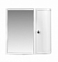 Шкафчик зеркальный (снежно-белый) Hilton Premium Right НВ 33701000, Berossi