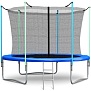 Батут с внутренней защитной сеткой и лестницей 305см - 10ft, Bebon Sports 10354S2NL