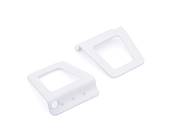 Ручка москитной сетки метал,(2 шт.) белая, MH MET WW