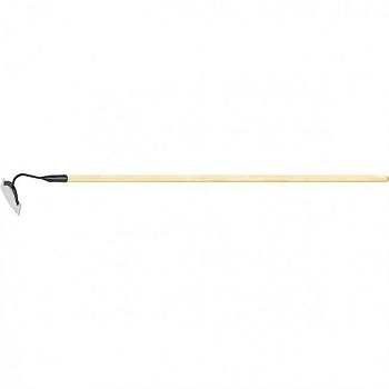 Мотыга стальная, 170 х 60 х 1300 мм, деревянный черенок, 62316 СИБРТЕХ