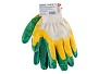 Перчатки х/б с латексным покрытием (двойной облив) 13класс ST7196 STARTUL