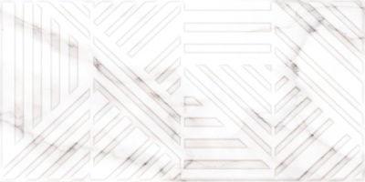 Плитка для стен Moonlight белый рельеф 17573 298x598мм CERSANIT