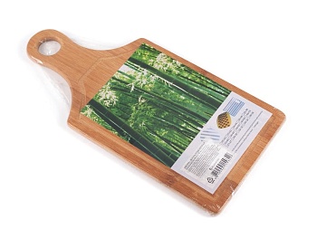 Доска разделочная, бамбук. 28х15х1см, DR2004