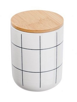 Банка керамическая для сыпучих продуктов 750 мл, Bella 34-175020 PERFECTO LINEA