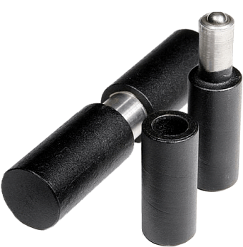 Петля гаражная 120x25мм с шариком