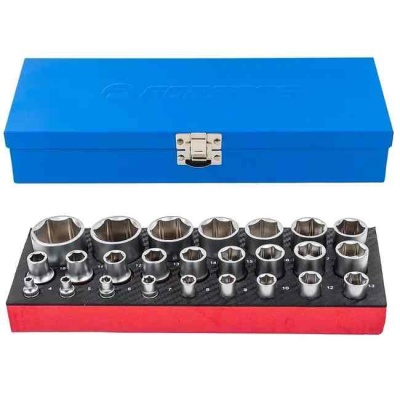 Набор головок бит и ключей 25 шт 1/4'' 1/2'' FORSAGE F-50121G