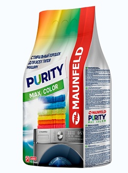 Порошок стиральный Purity Max Color Automat 6 кг, Maunfeld Порошок стиральный Purity Max Color Automat 6 кг, Maunfeld