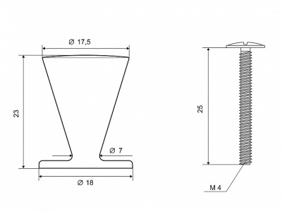 Ручка мебельная Palladium DMZ-11492.BN