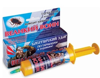 Гель от тараканов, Великий Воин 45г
