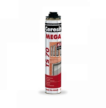 Пена монтажная профессиональная 870 мл Ceresit / TS70