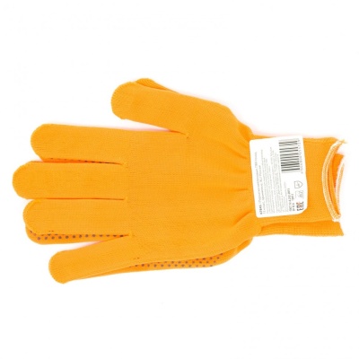 Перчатки нейлон точка XL 13 класс оранжевые