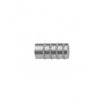 Наконечник Барамелло 16 мм, сатин, 2 шт