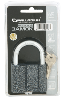 Замок навесной 601S-70, Palladium