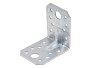 Уголок крепежный усиленный 55х70х70 мм С 2.0 мм белый цинк, STARFIX