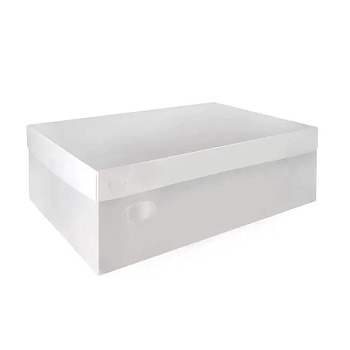 Короб для хранения Кристалл с крышкой Пластмаркет BB102023