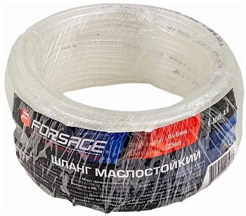 Шланг ПВХ маслостойкий 4 мм x 6 мм Forsage F-NHE-4/6