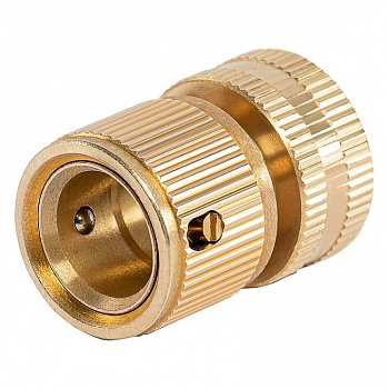Соединитель латунный быстросъемный внутренняя резьба 3/4