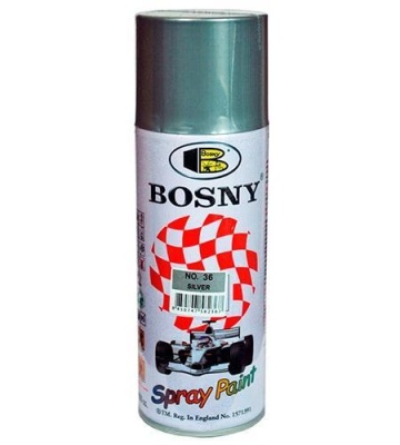 Краска-спрей акриловая BOSNY (серебряный)