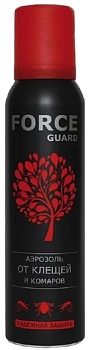 Аэрозоль от КЛЕЩЕЙ И КОМАРОВ 150 мл Force Guard