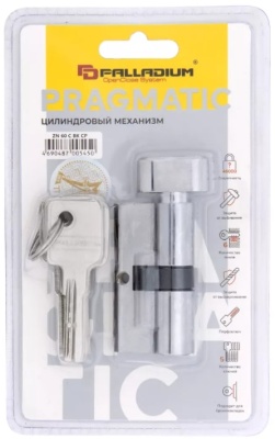 Цилиндровый механизм ZN 60 C BK CP Palladium