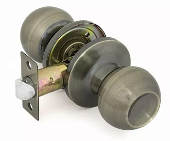 Ручка защелка 6072 AB PS Фабрика замков