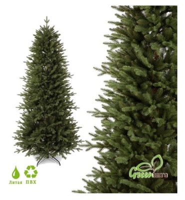 Ель искусственная 1.8м Аляска слим GreenTerra