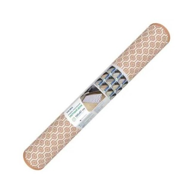 Коврик напольный Уютный Дом Соты 130 см бежевый Vilina 7113-001-beige