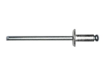 Заклепки вытяжные 2.4х8 мм алюминий/сталь, 50 шт, STARFI