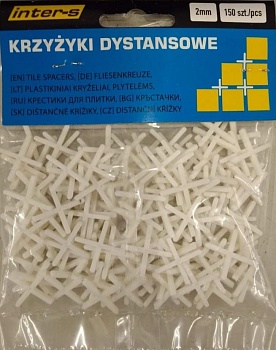 Крестики для плитки 1мм, 150шт InterS