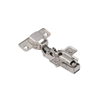 Петля накладная с доводчиком 100° 48мм H-2 clip-on AKS 108699 (еврошуруп)