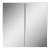 Шкаф навесной зеркальный Мечта 55 АЙСБЕРГ DM2305HZ