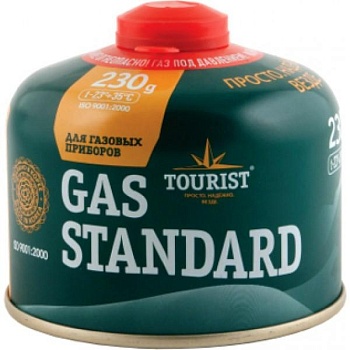 Газовый баллон для портативных приборов (TBR-230) Tourist Standard