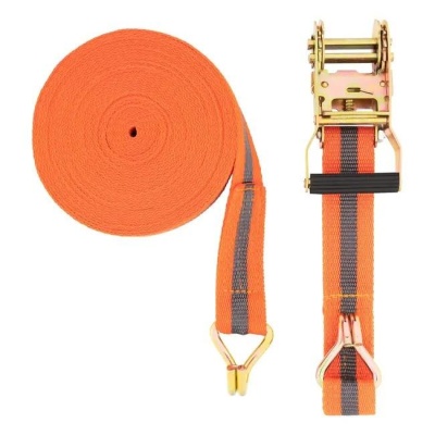 Ремень багажный с крюками 0.038х10 м храповой механизм Automatic Stels 54366