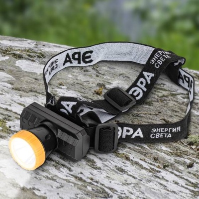 Фонарь налобный GA-802 ЭРА Б0055349