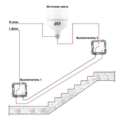 Выключатель 1-клавишный Contact 10А белый ETP EOSK12-10 (проходной)