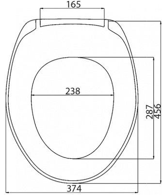 Сиденье для унитаза SD 13u АВН