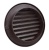 Решетка вентиляционная круглая d100 СЕМЬ ВЕТРОВ РК100с (коричневая) Решетка вентиляционная круглая d100 СЕМЬ ВЕТРОВ РК100с (коричневая)