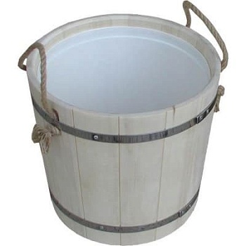 Запарник с пластмассовой вставкой, 15 л.