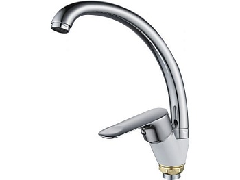 Смеситель для кухни D35-A, серия 280 белый, ECONOCE  