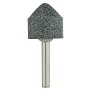 Шарошка абразивная, конус, для дрели, 25 x 25 мм, хвостовик d 6 мм, Denzel 76021