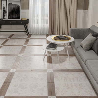 Плитка для полов (керамогранит) Дриада GP орнамент 415х415мм Березакерамика