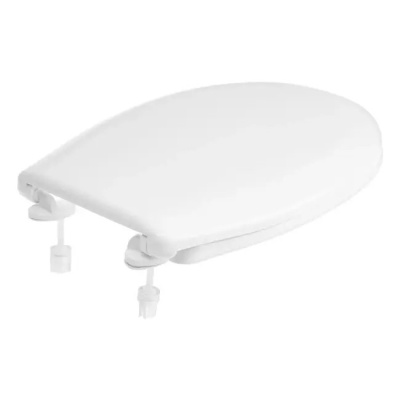 Сиденье с крышкой для унитаза белое Уклад 64.07.80бел