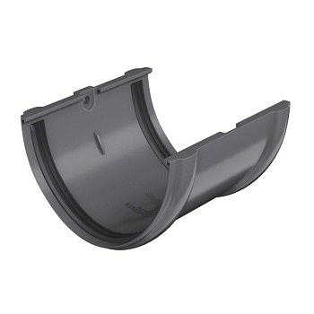 Соединение желоба Оптима (серый) 120/80 мм Технониколь