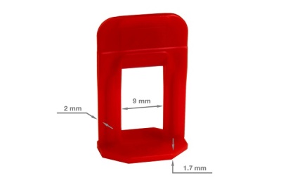 Зажим 2 мм СВП (100 штук), TLS-Profi