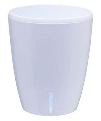 Вазон (горшок) для орхидей 1,3 л ORCHIDEA TWIN Белый