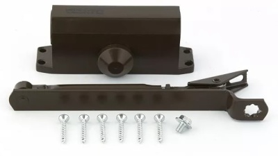 Доводчик дверной 15-25 коричневый Фабрика замков