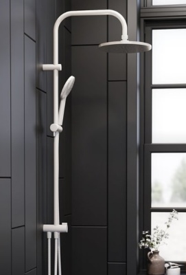 Душевая система с тропическим душем Origin Bit 977700200 Damixa