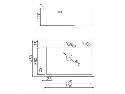 Мойка кухонная  WS-36045D сатин, с сифоном, коландером и дозатором, Wisent